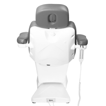 ActivShop FOTEL KOSMETYCZNY ELEKTR. AZZURRO 878 5 SILN. SZARY